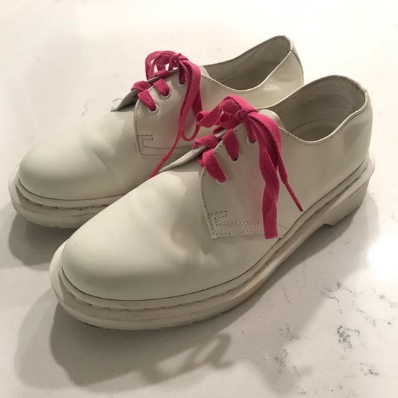 dr martens 1461 mono white